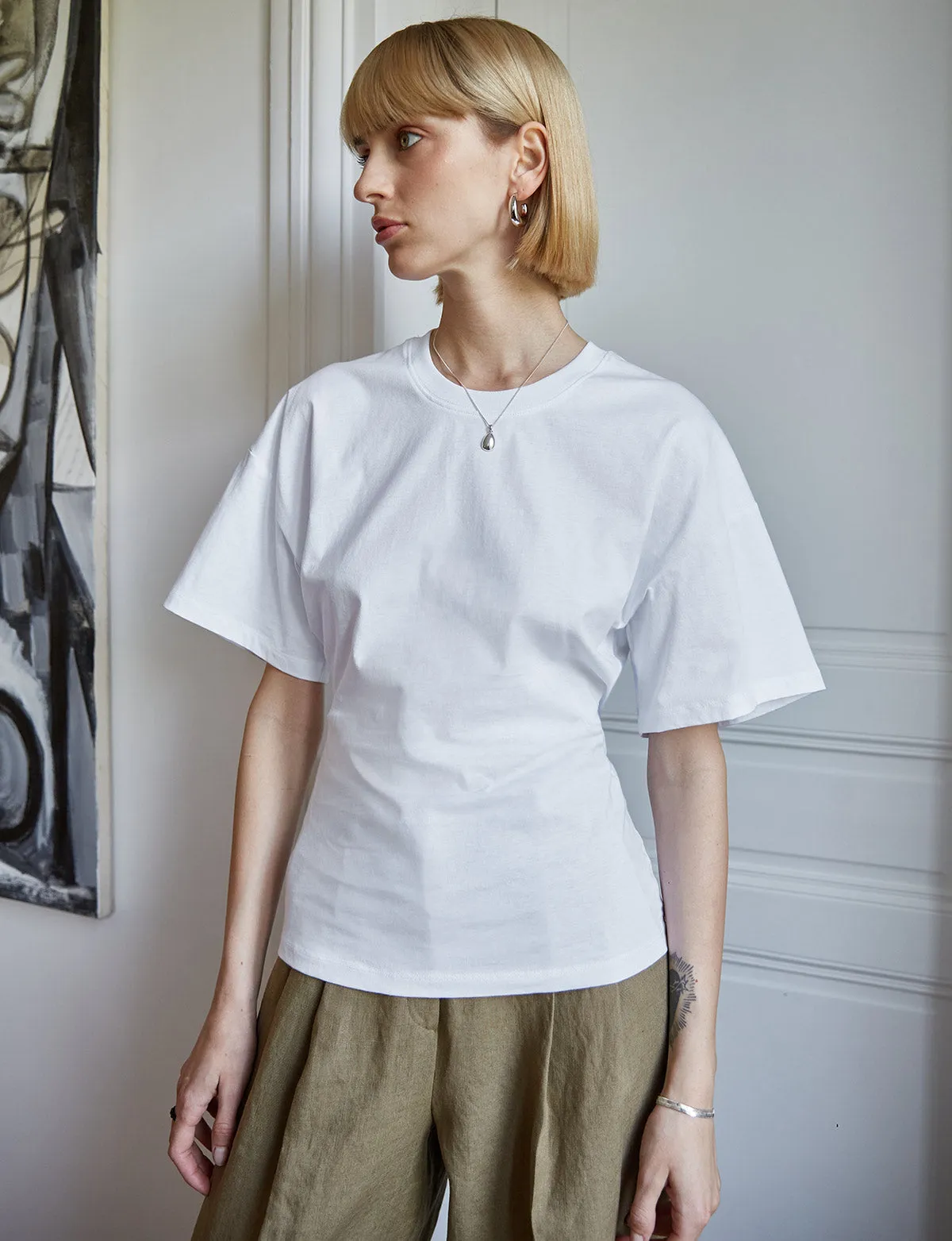 Petra Cinched Waist Tee -BESTSELLER