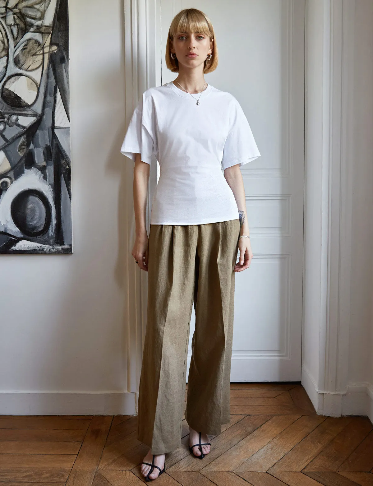 Petra Cinched Waist Tee -BESTSELLER