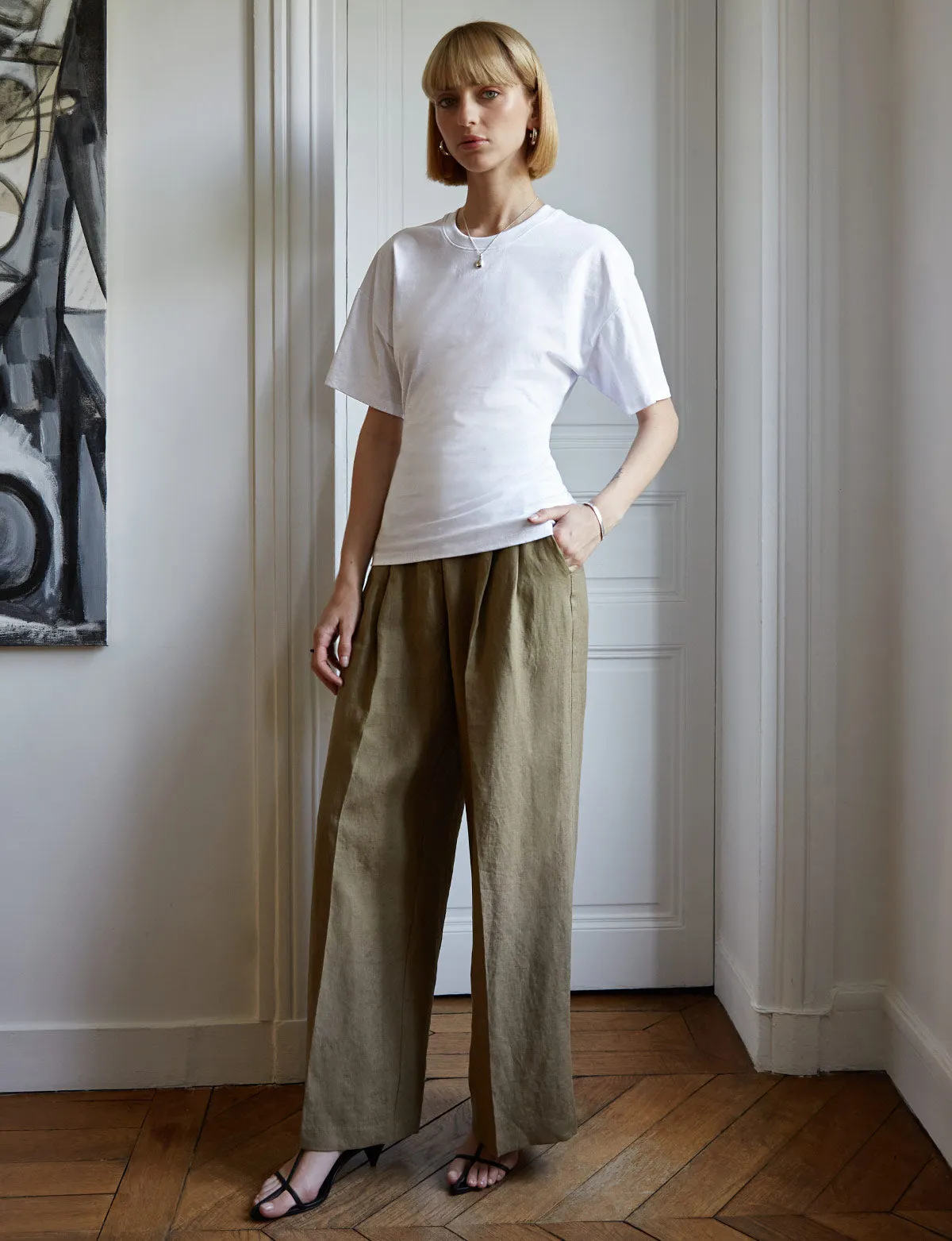 Petra Cinched Waist Tee -BESTSELLER