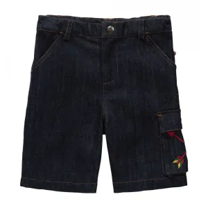 Piccalilly | Dark Blue Denim Shorts