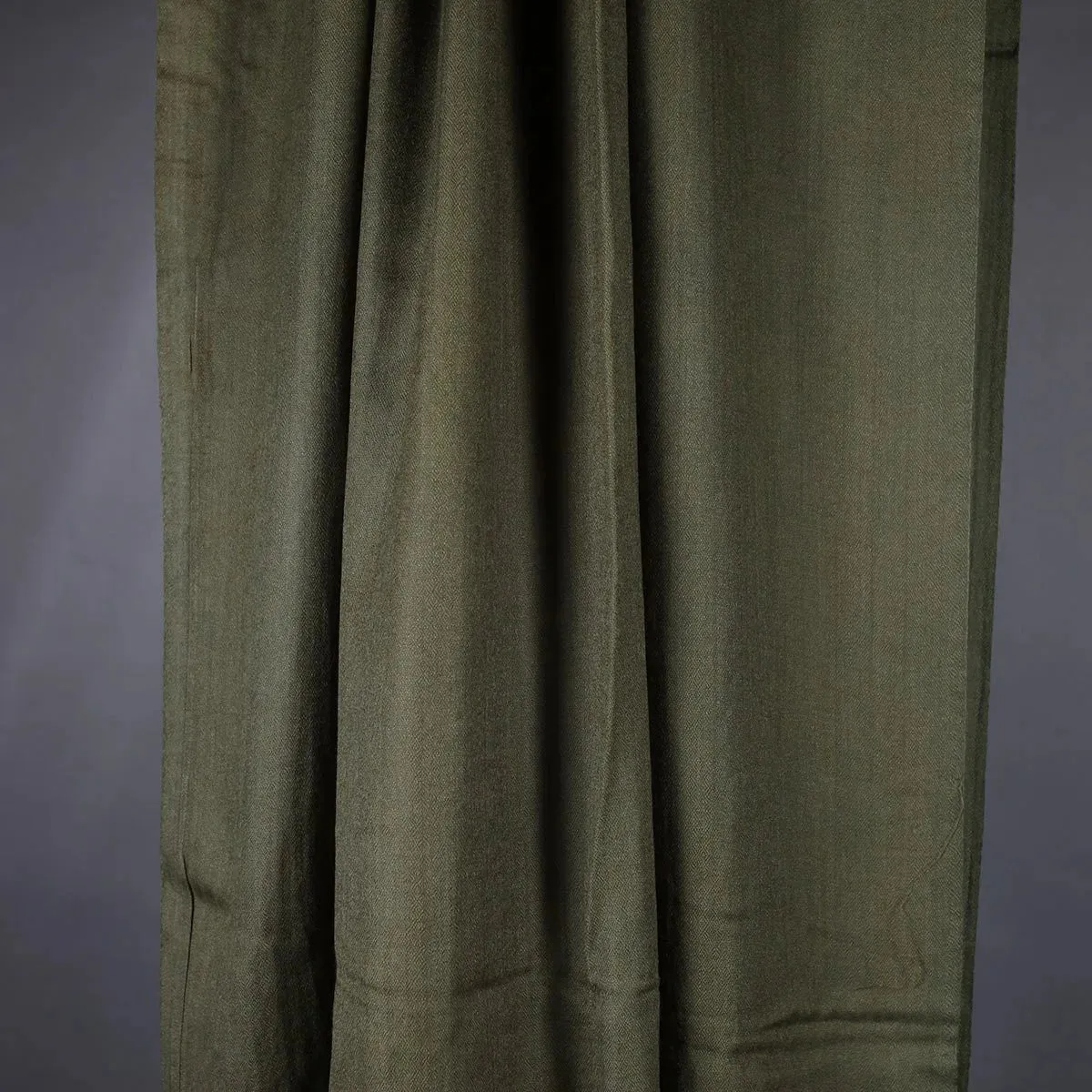 Pine Green GI Certified Handwoven Pashmina Stole