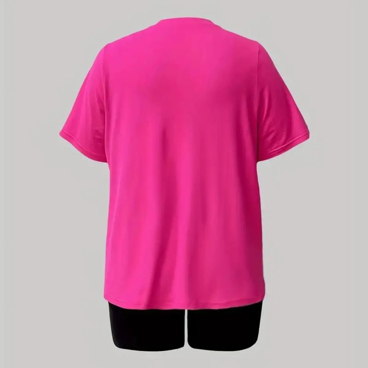 Pink Black 3XL Dope Shorts Set