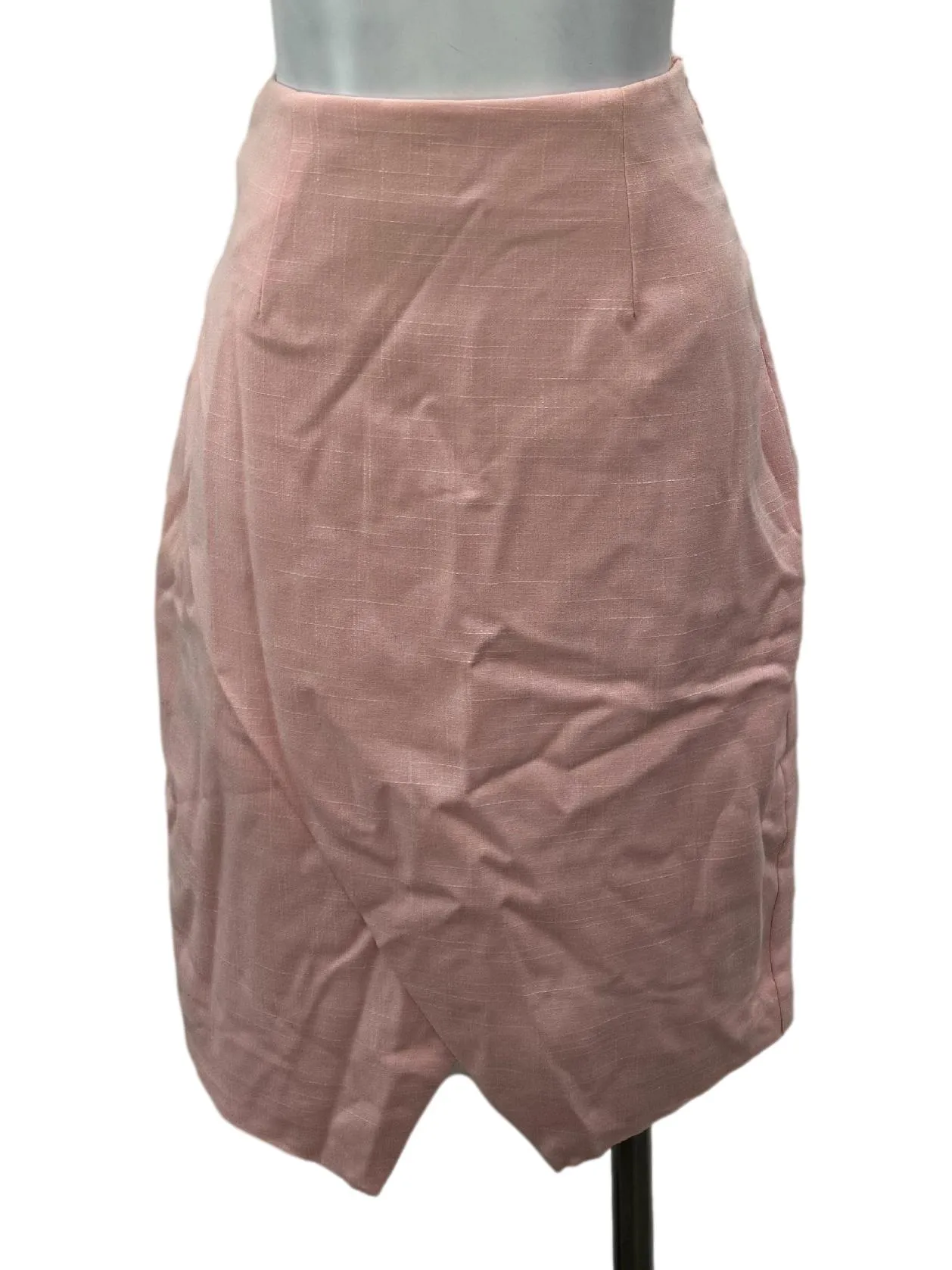 Pink Pencil Tie Skirt