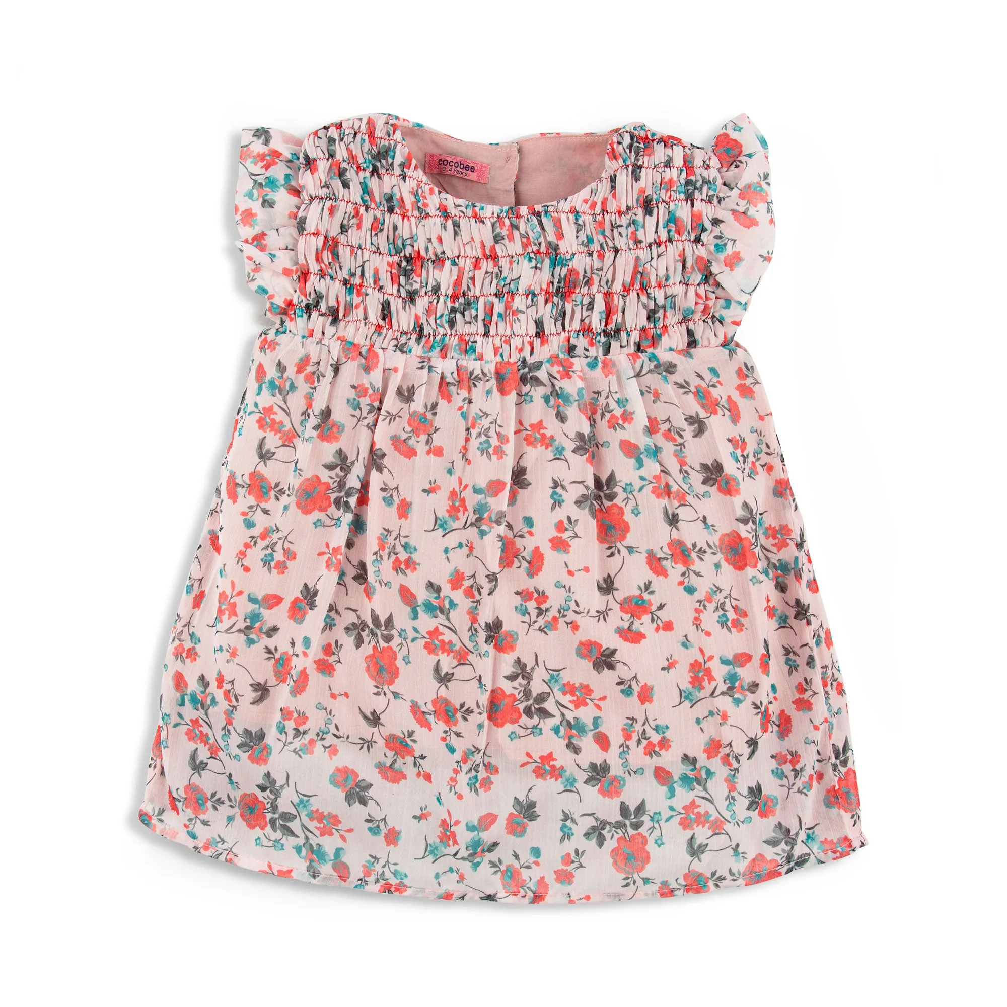 Pink Printed Top