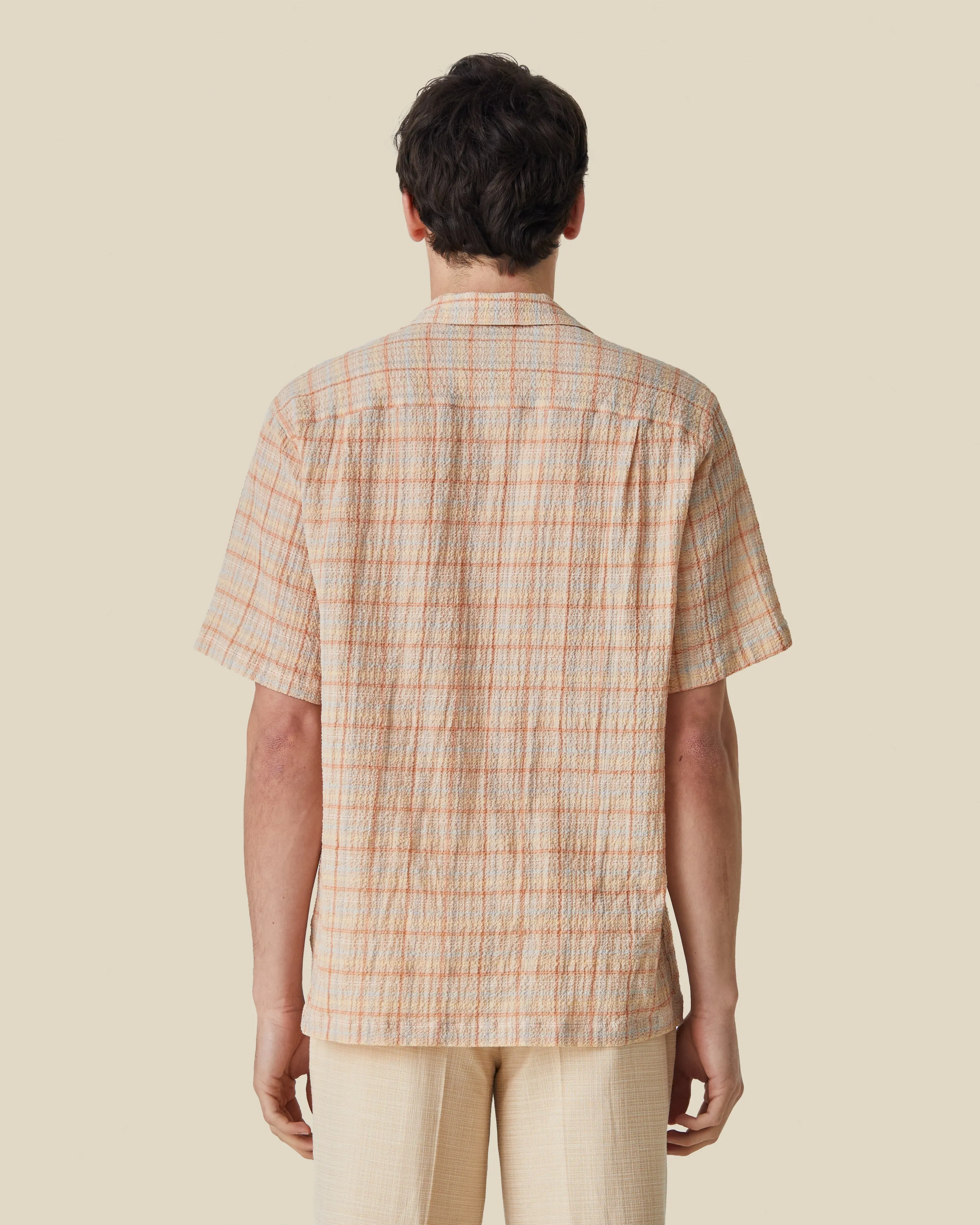 PLAID CREPE