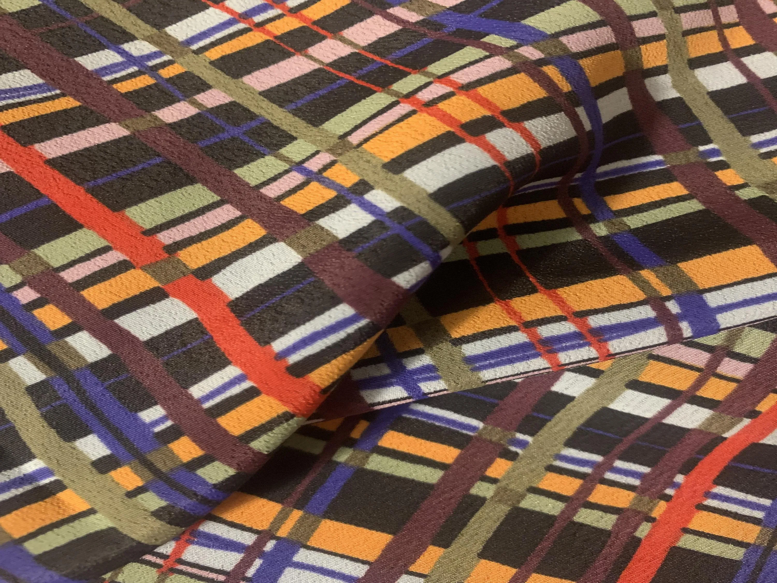Plaid Printed Georgette