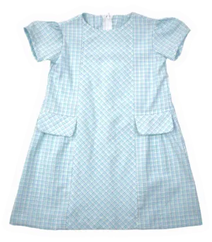 Plaid Seersucker Dress