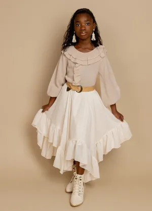 Poesie Skirt in Cream