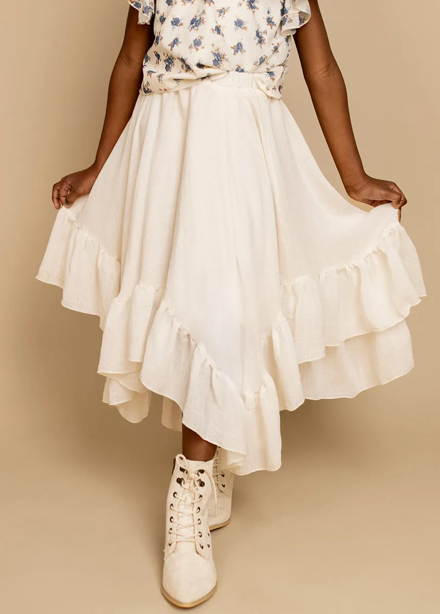 Poesie Skirt in Cream