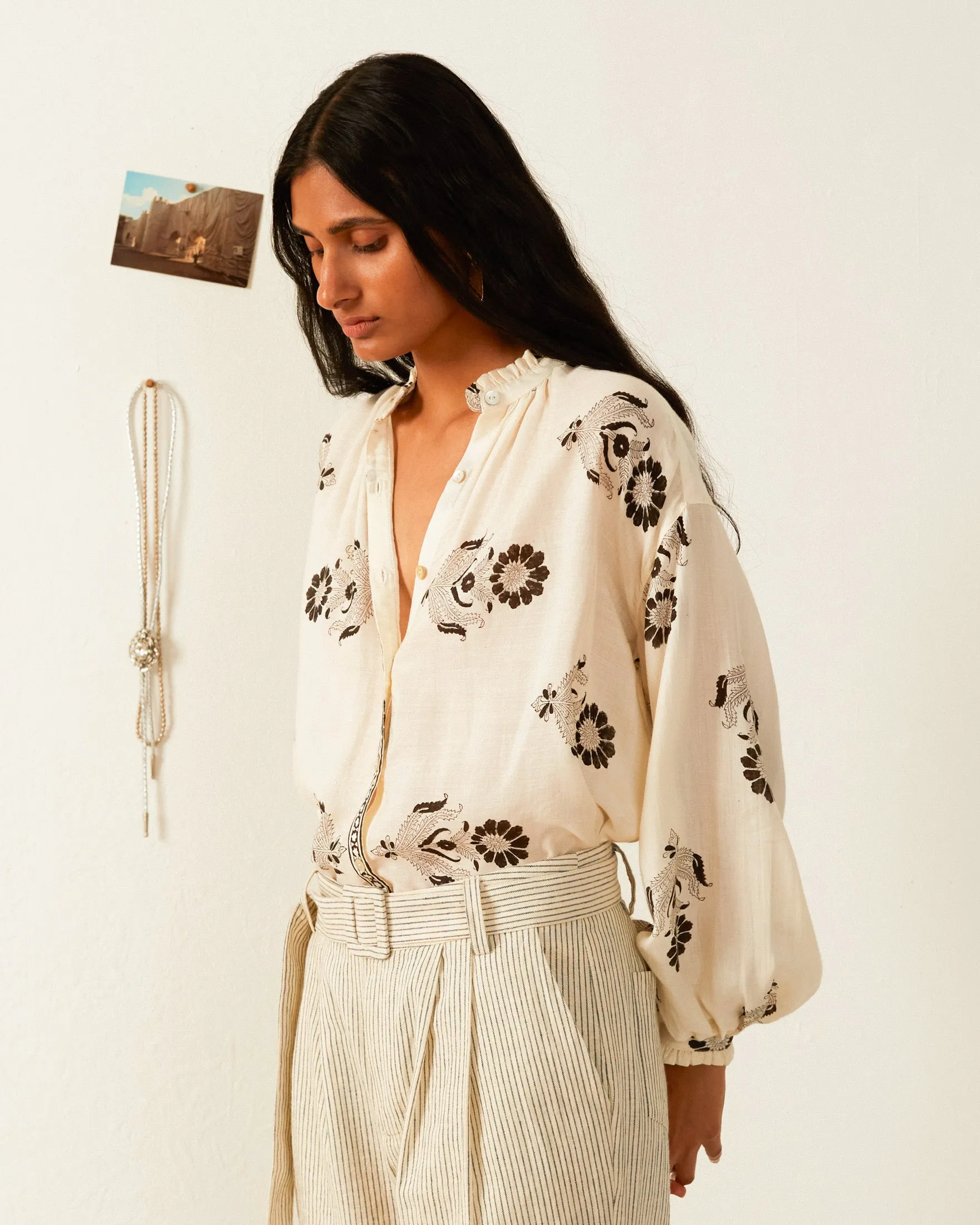 Poet Ink Cactus Flower Shirt