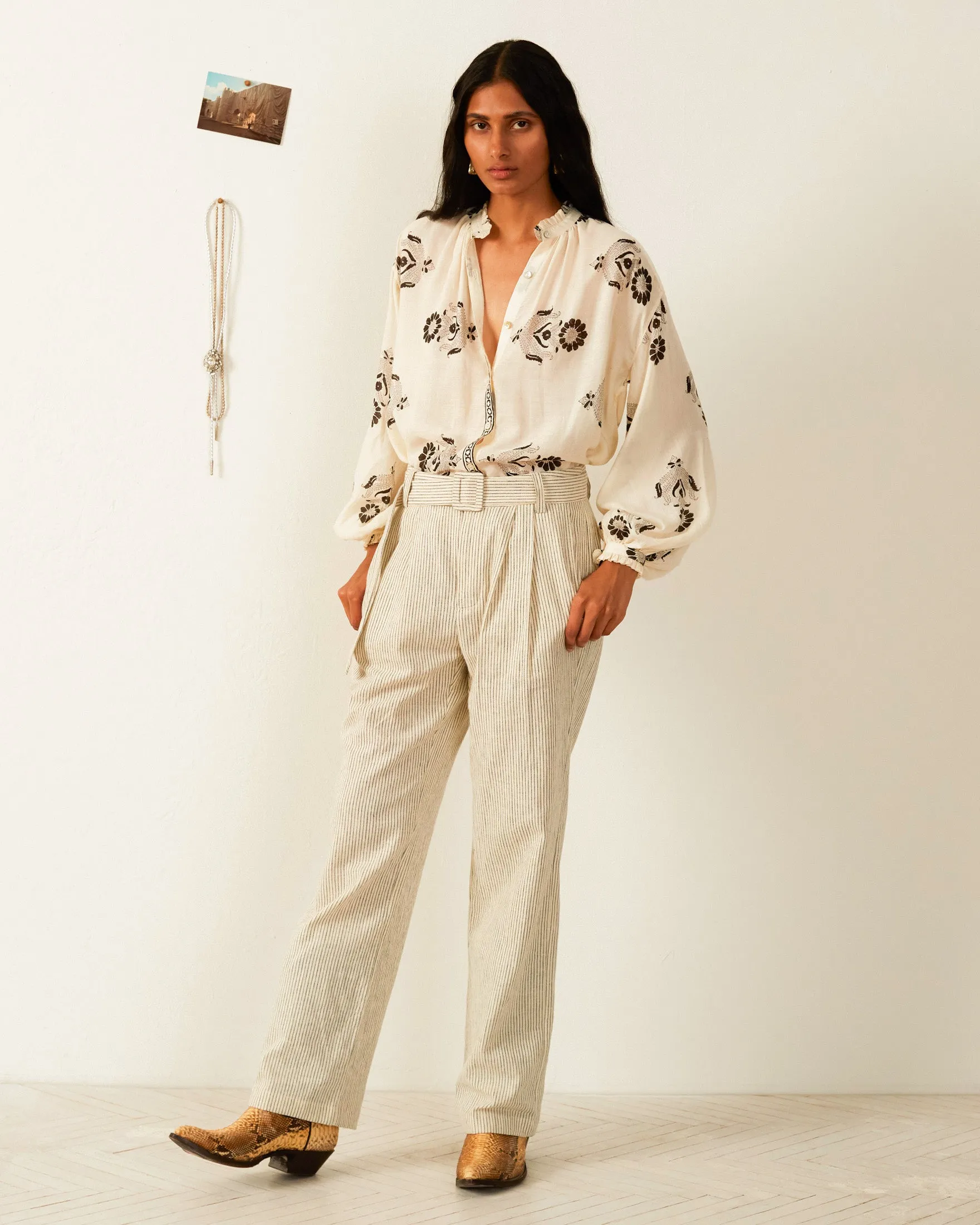 Poet Ink Cactus Flower Shirt