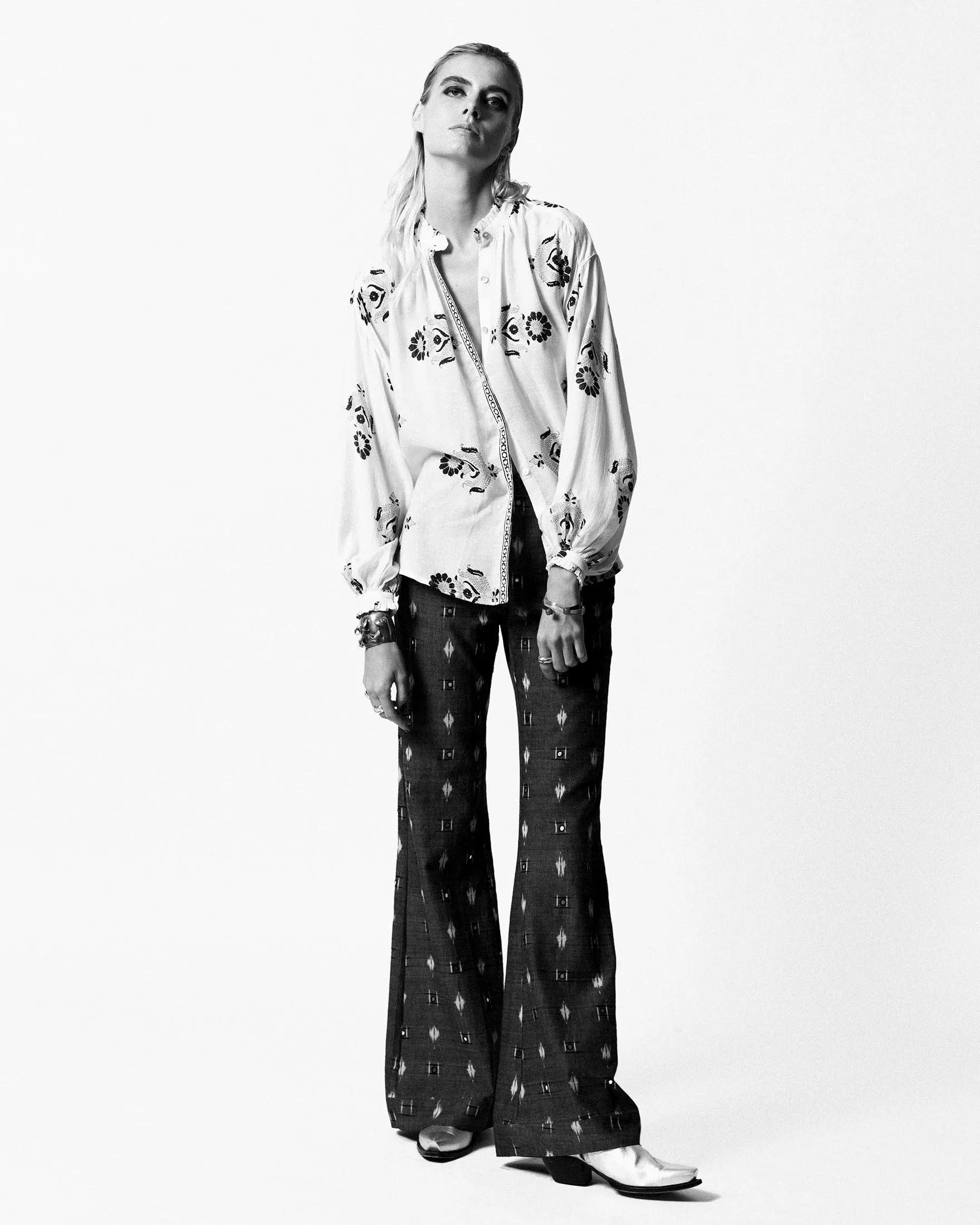 Poet Ink Cactus Flower Shirt