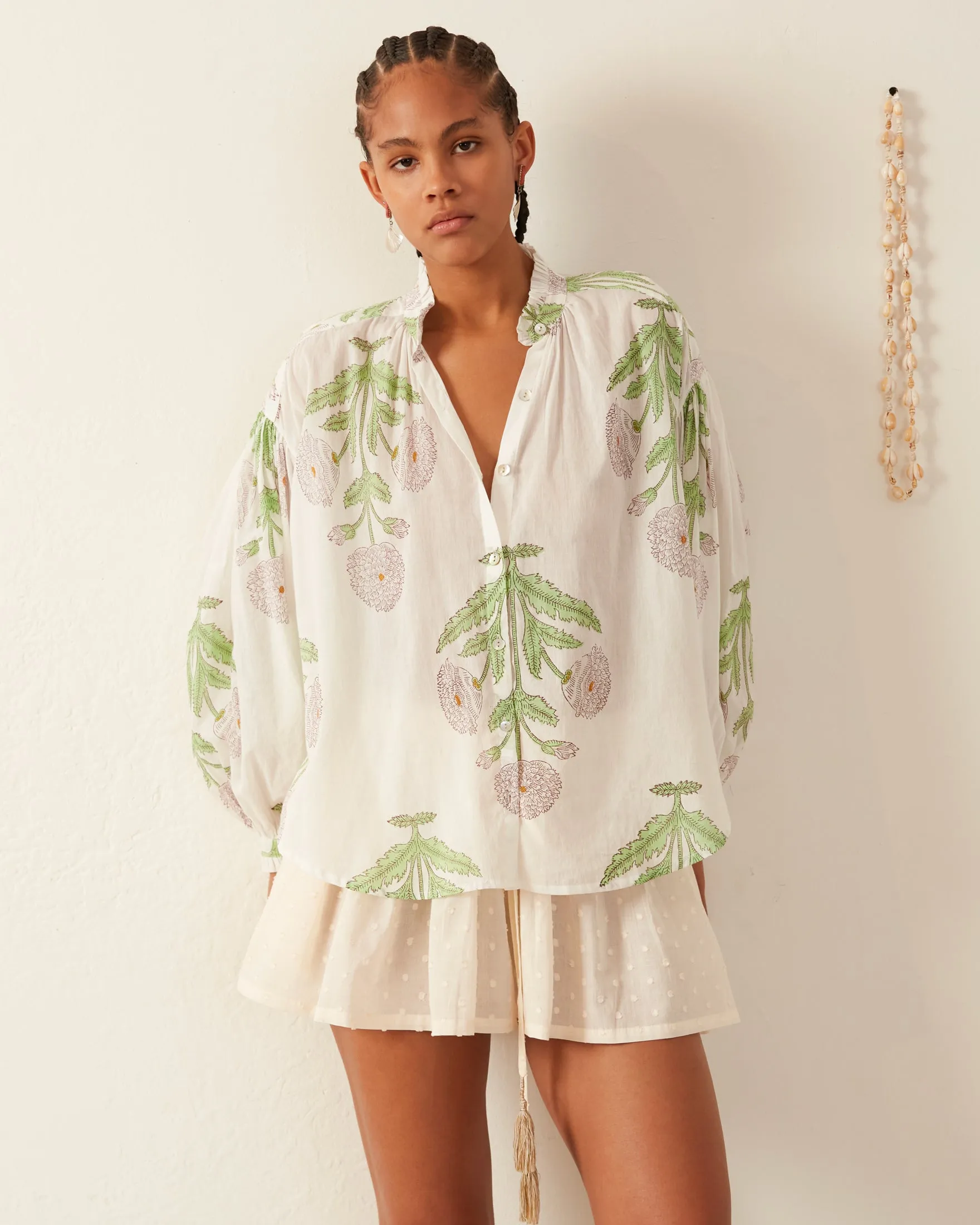 Poet Moonflower Blouse