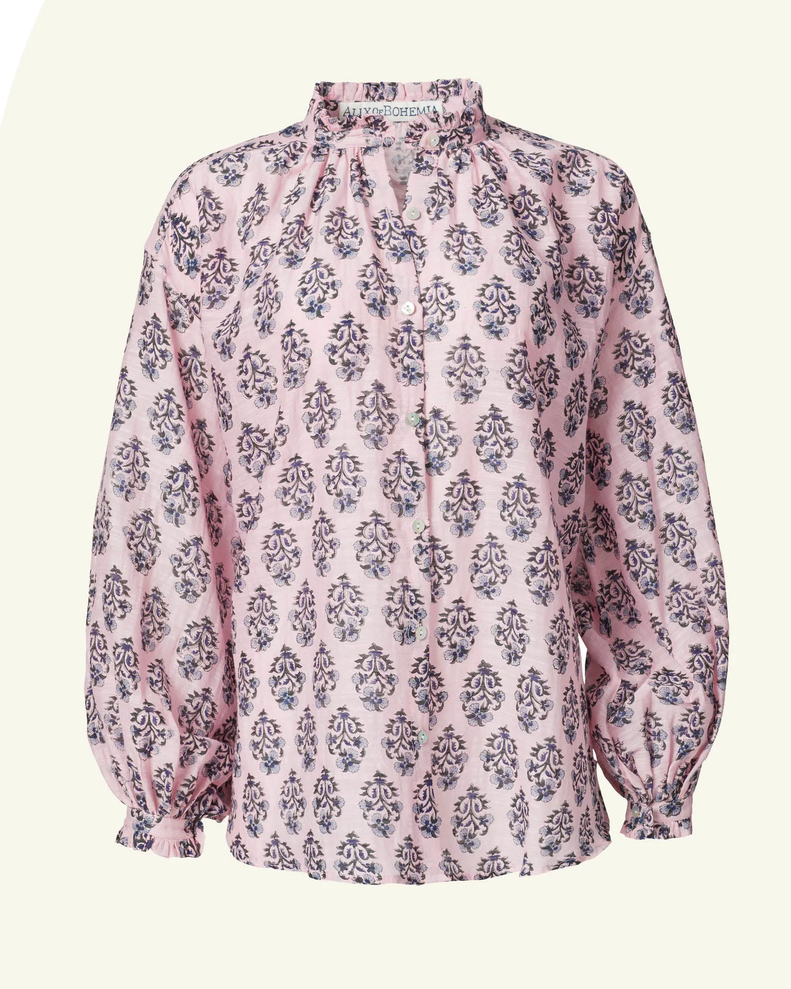 Poet Pink Lily Blouse