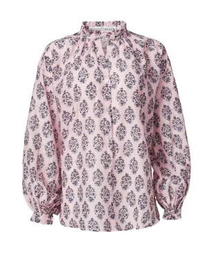 Poet Pink Lily Blouse