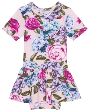 Posh Peanut Monroe S/S Twirl Skirt Bodysuit