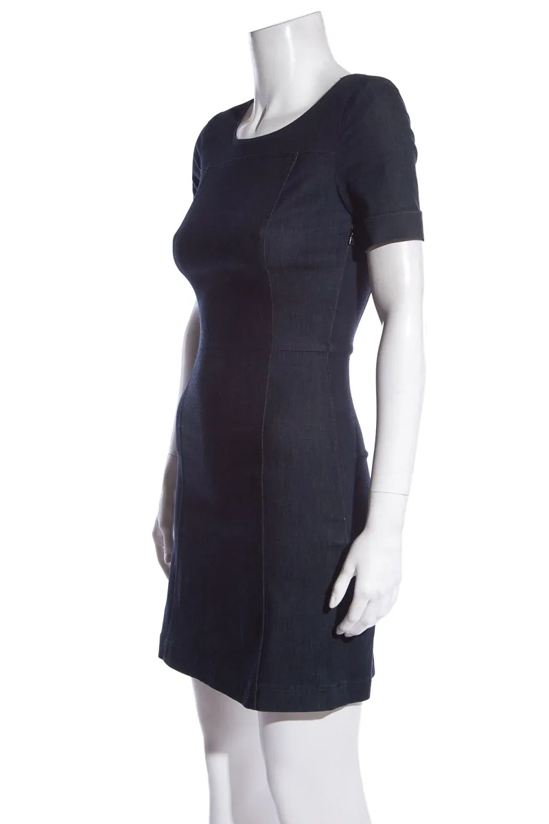 Prada Denim Chambray Dress SZ 38