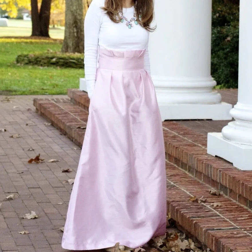 {Pre-Order} Floor Length Carolina Bow Skirt