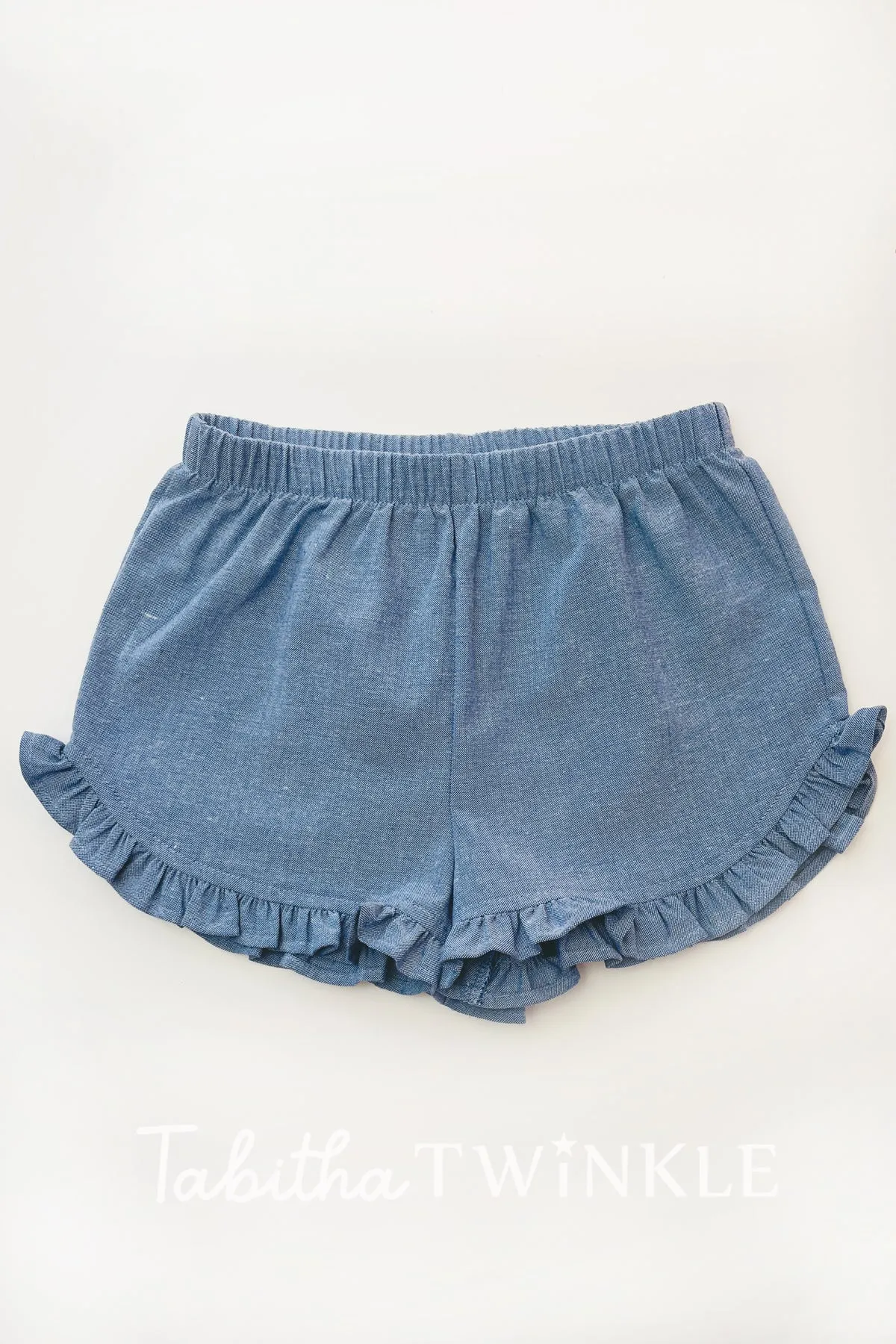 Preppy Love - Chambray Darla Shorts