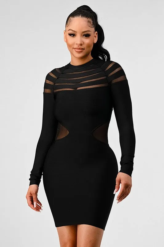 Pressure bandage dress