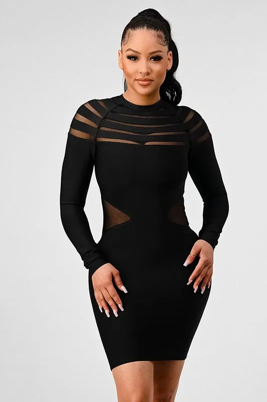 Pressure bandage dress