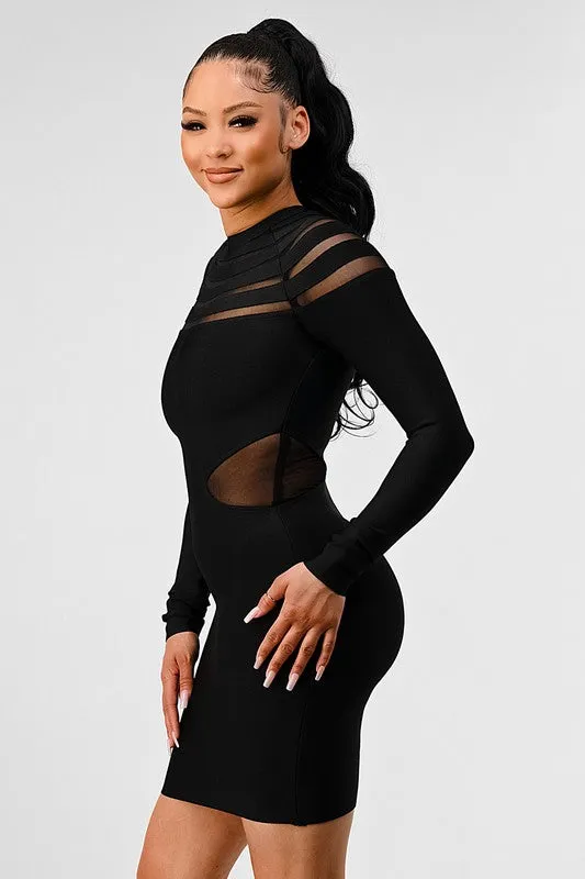 Pressure bandage dress