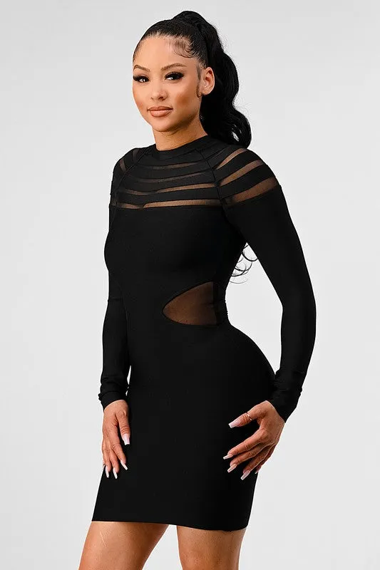 Pressure bandage dress