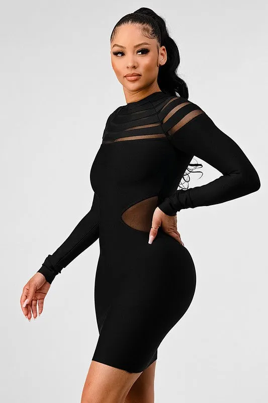 Pressure bandage dress