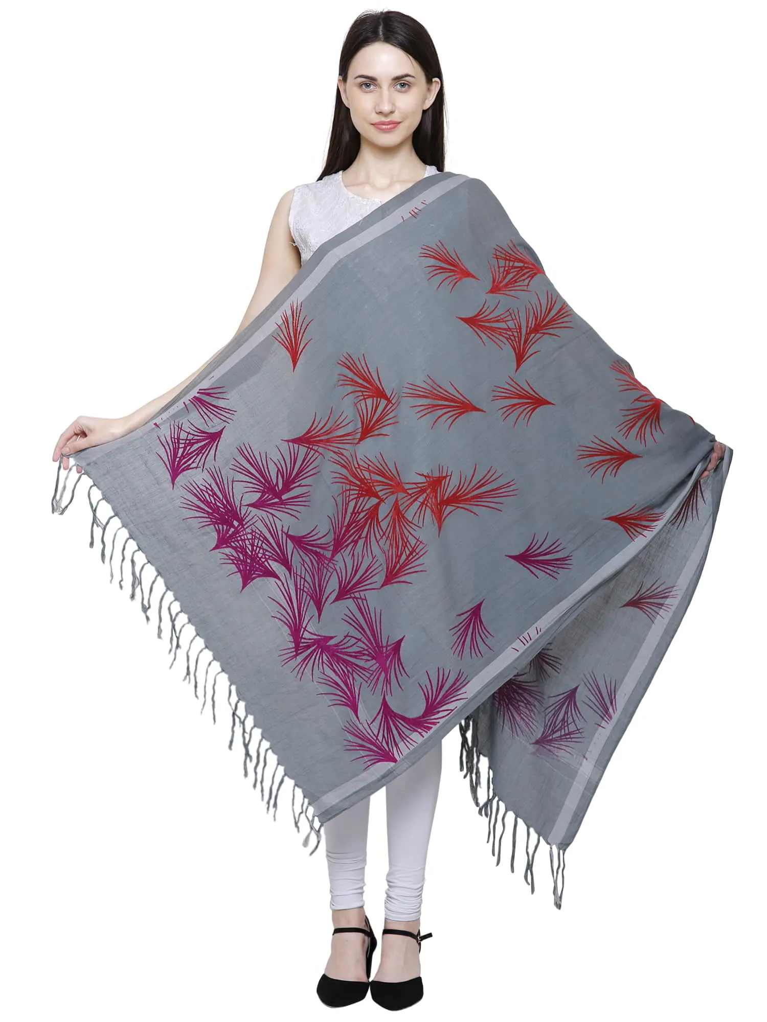 Printed & Abstract Viscose Rayon Shawl