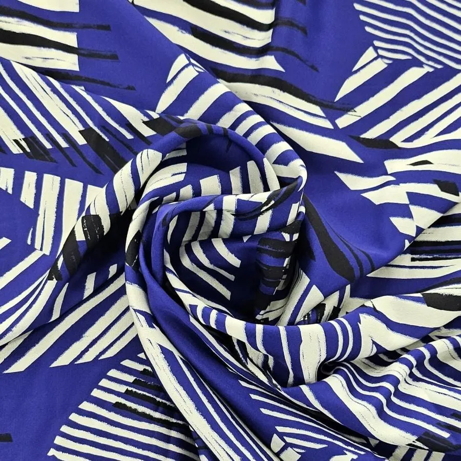 Printed Dior Satin Fabric 150cm