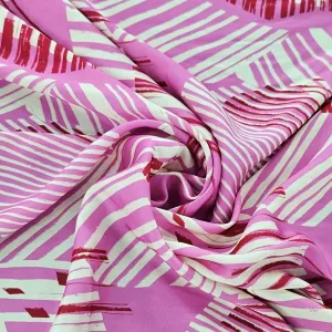 Printed Dior Satin Fabric 150cm