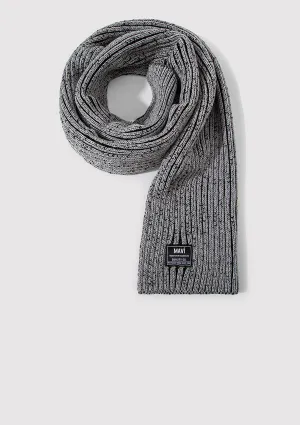 Printed Grey Shawl