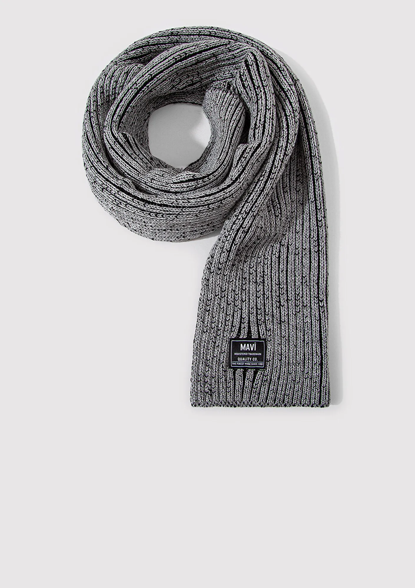Printed Grey Shawl