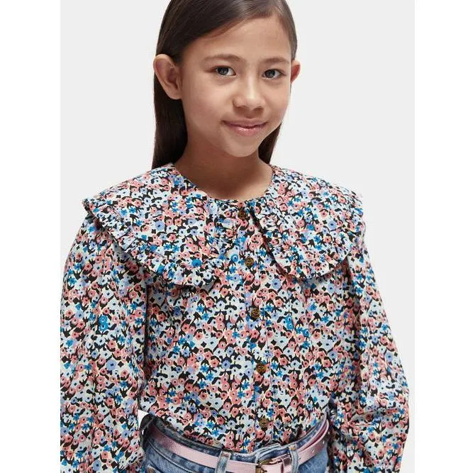 Printed Organic Long-Sleeved Shirt