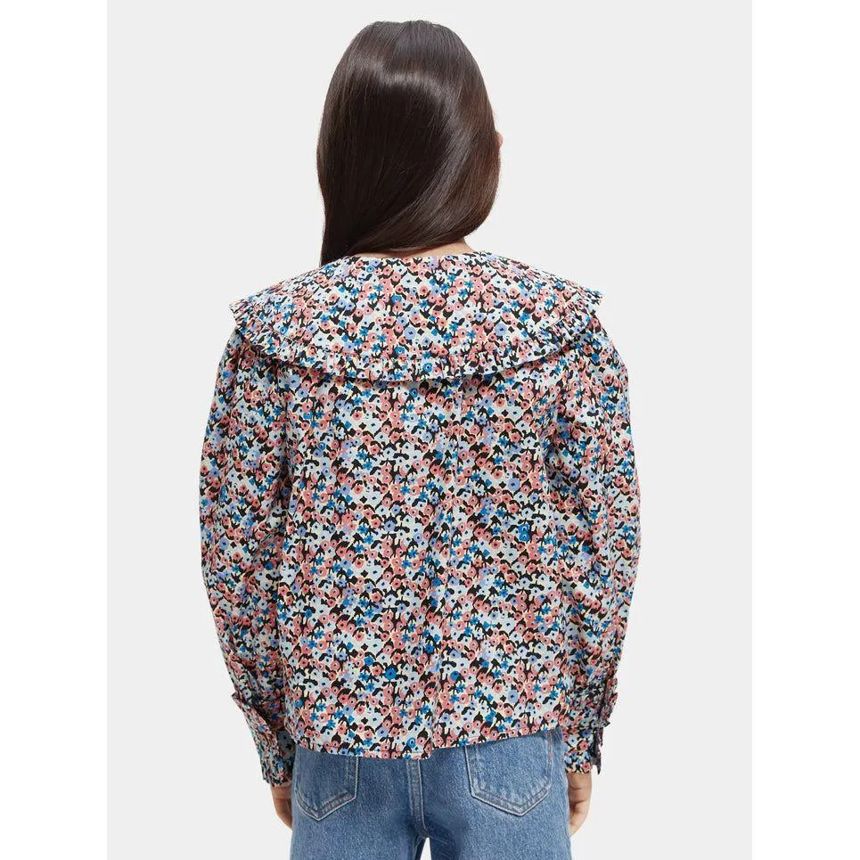 Printed Organic Long-Sleeved Shirt
