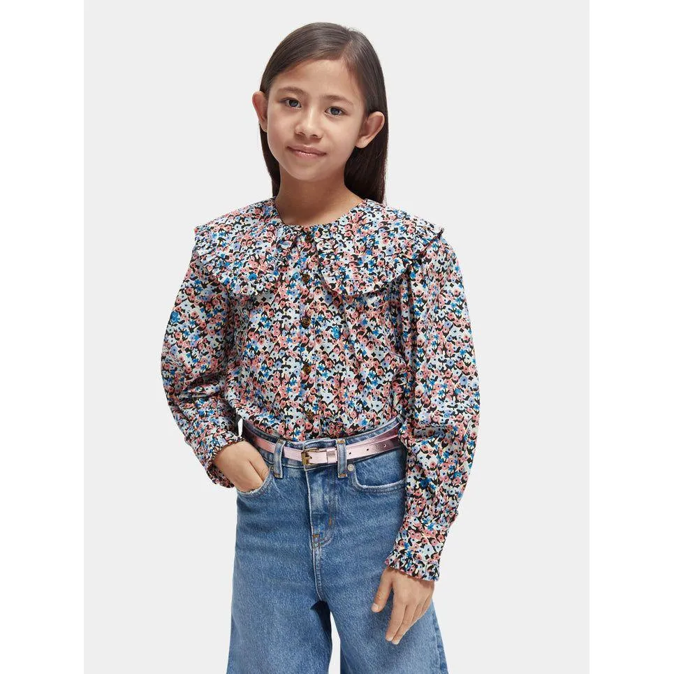 Printed Organic Long-Sleeved Shirt