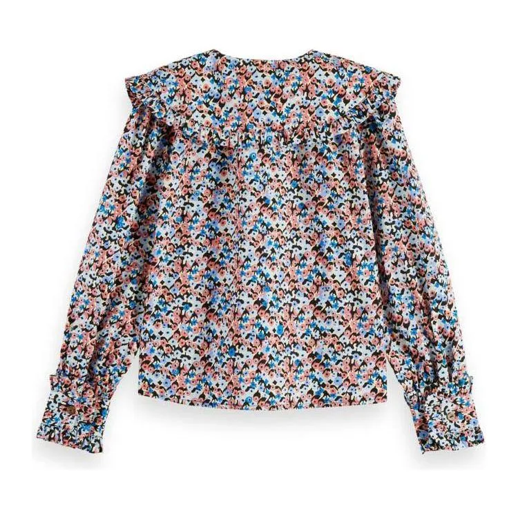 Printed Organic Long-Sleeved Shirt