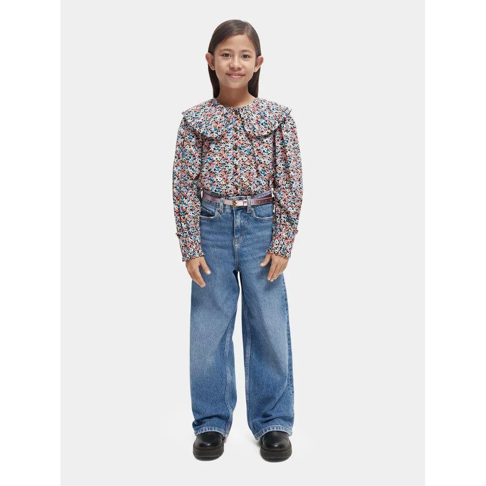 Printed Organic Long-Sleeved Shirt
