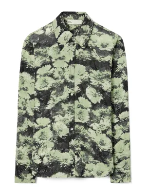 Printed viscose shirt