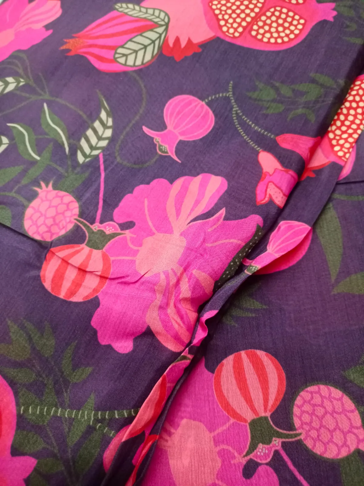 Pure Modal Soft Muslin Digital Printed Fabrics