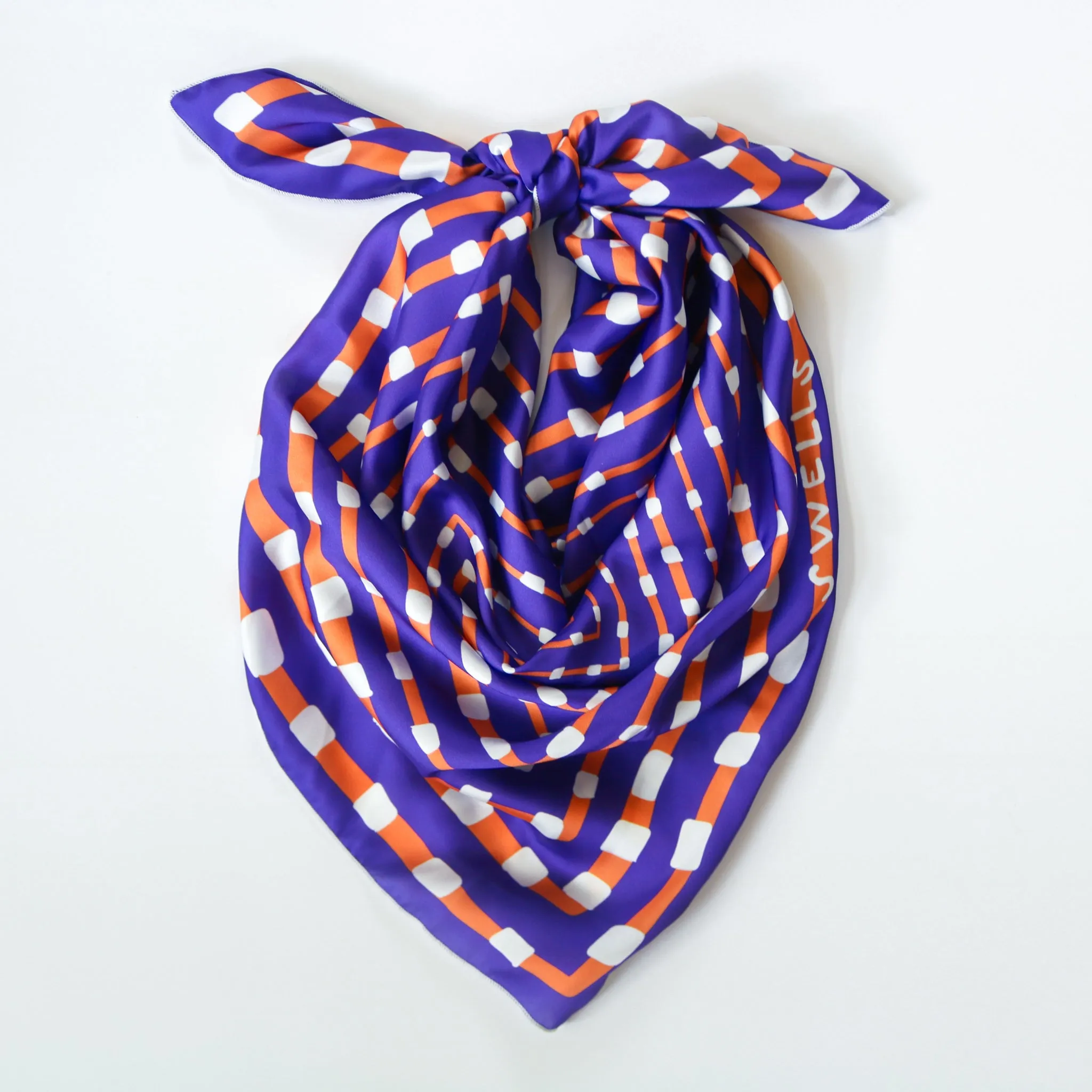 Purple   Orange Gameday Scarf - Wholesale