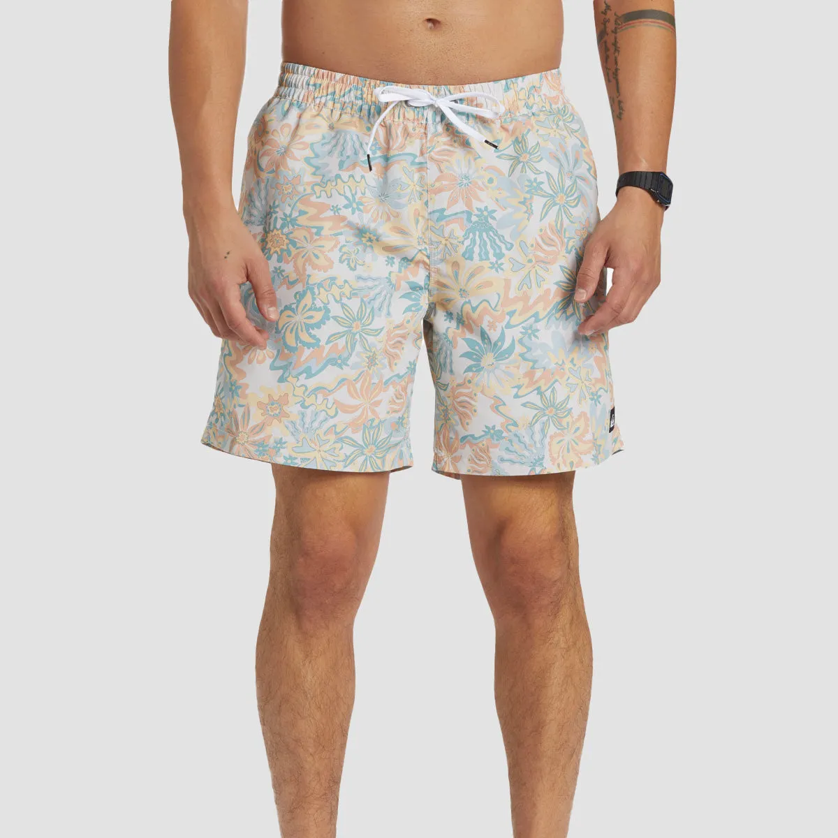 Quiksilver Re-Mix 17" Swim Shorts Birch