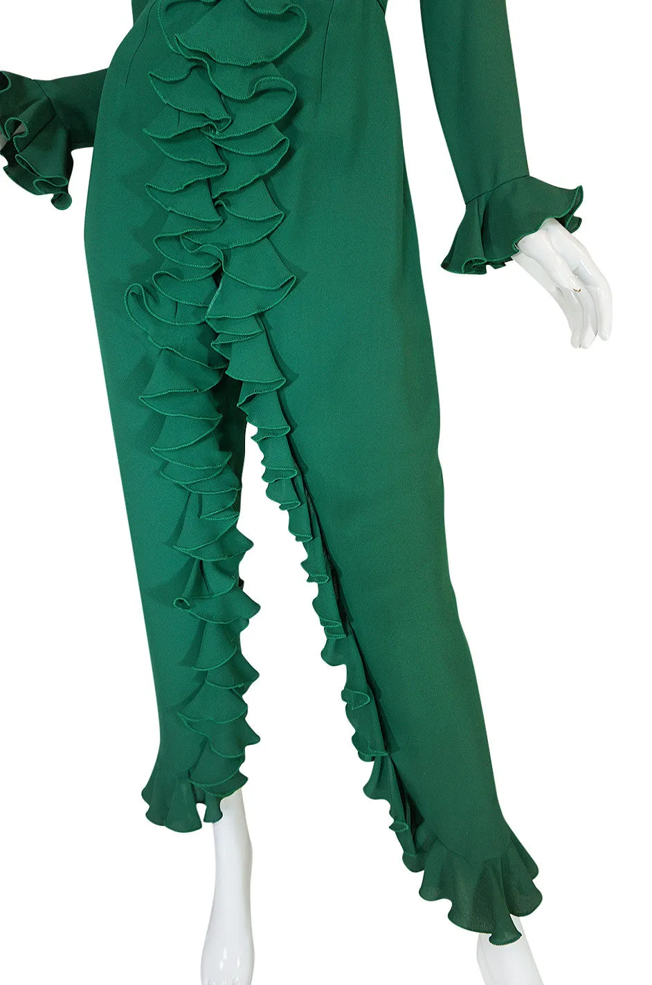 Rare 1960s Lucie Ann Crepe Jumpsuit