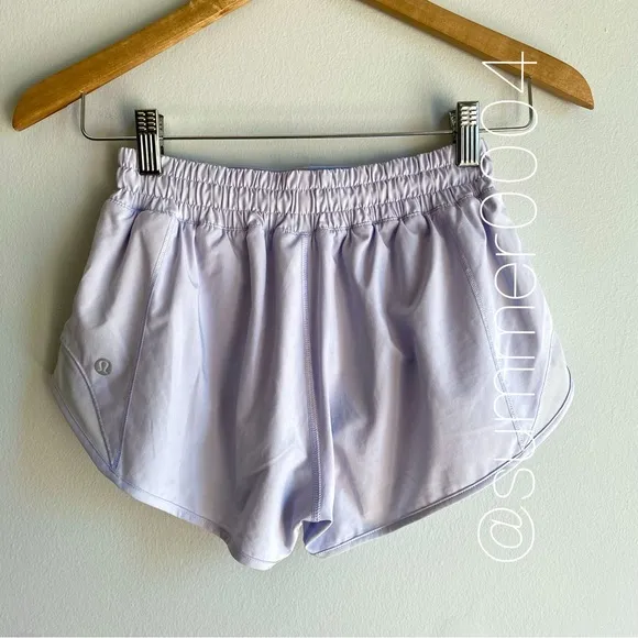 RARE Lululemon Hotty Hot Short (1st Release) Serene Blue 4