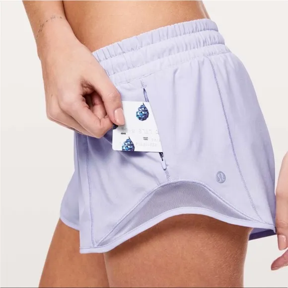 RARE Lululemon Hotty Hot Short (1st Release) Serene Blue 4