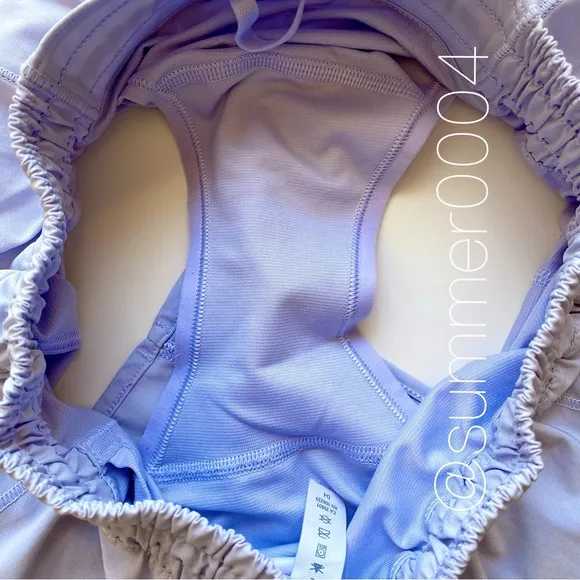 RARE Lululemon Hotty Hot Short (1st Release) Serene Blue 4