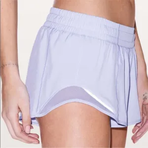 RARE Lululemon Hotty Hot Short (1st Release) Serene Blue 4