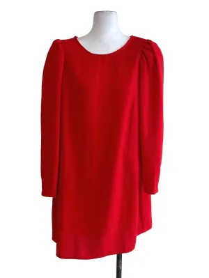 Red Long Sleeve Dress