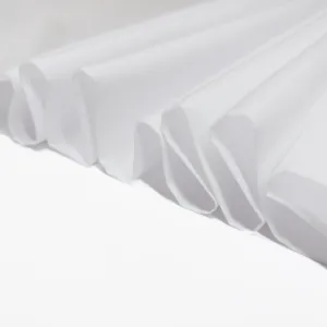 Remnant: Cotton Voile in White - 1 3/4 yards (57" wide)