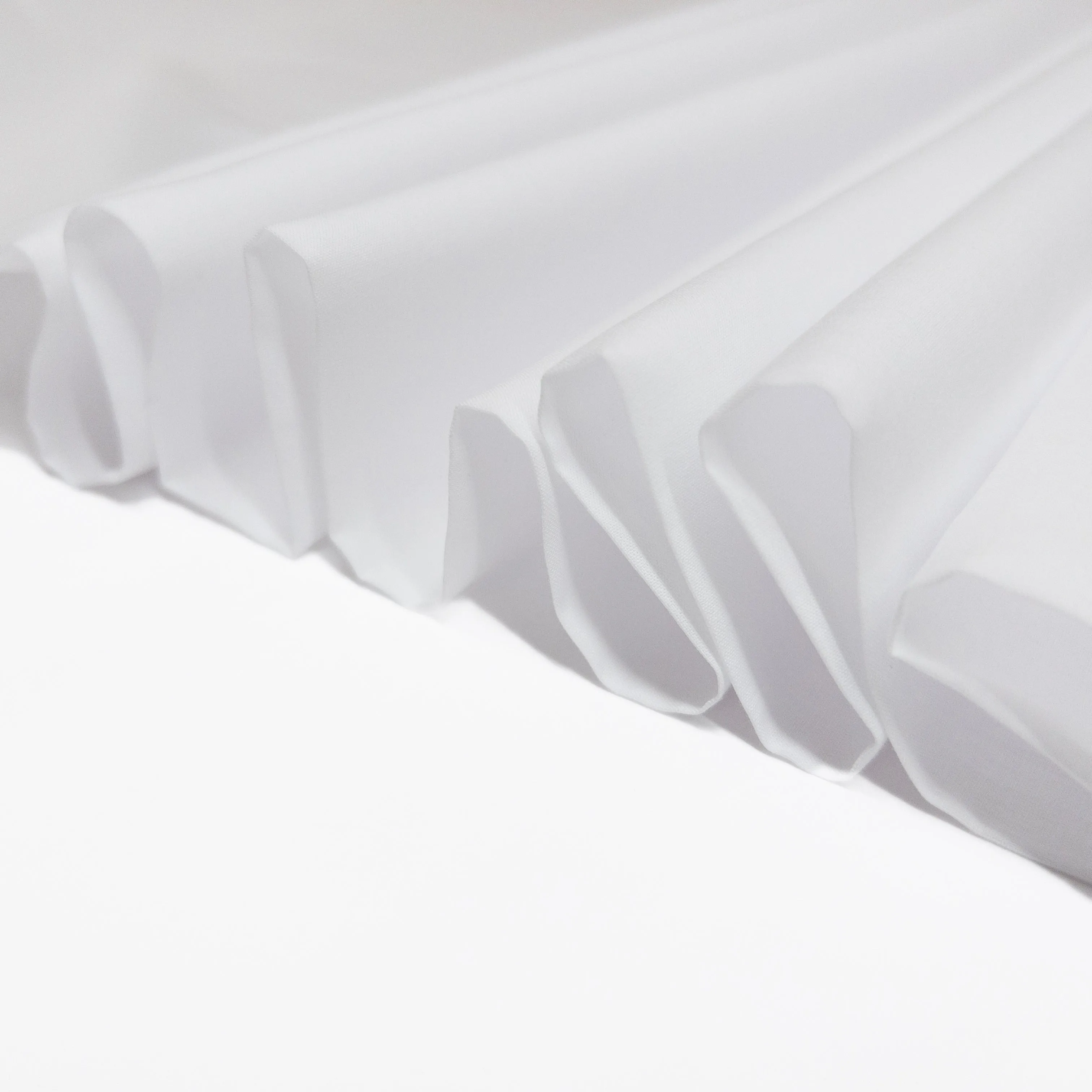 Remnant: Cotton Voile in White - 1 3/4 yards (57" wide)